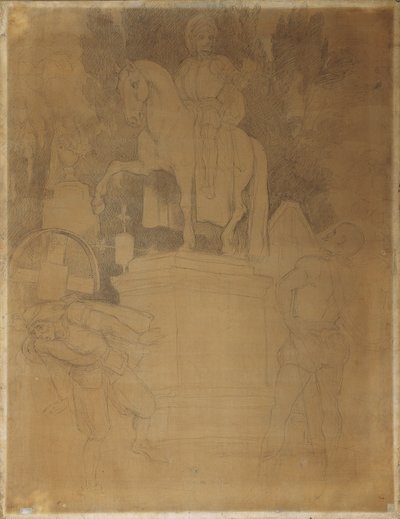 Scena cmentarza z opery Wolfganga Amadeusza Mozarta „Don Giovanni” autorstwa Moritz Ludwig von Schwind