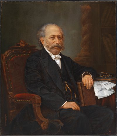 Isaac Mayer Wise, 1881. autorstwa Morris Goldstein