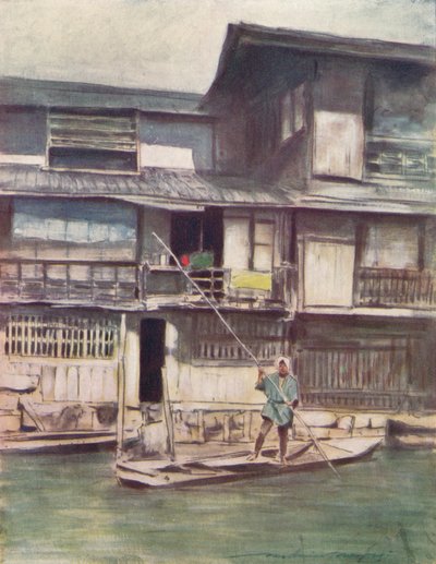 „Przy kanale”, 1901 autorstwa Mortimer L Menpes
