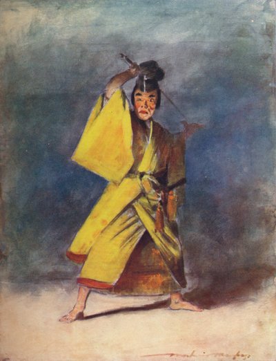 „Aktor”, ok. 1887, 1901 r. autorstwa Mortimer L Menpes