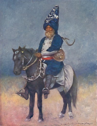 Fanatyczny wielbiciel Akalis, 1903 autorstwa Mortimer L Menpes