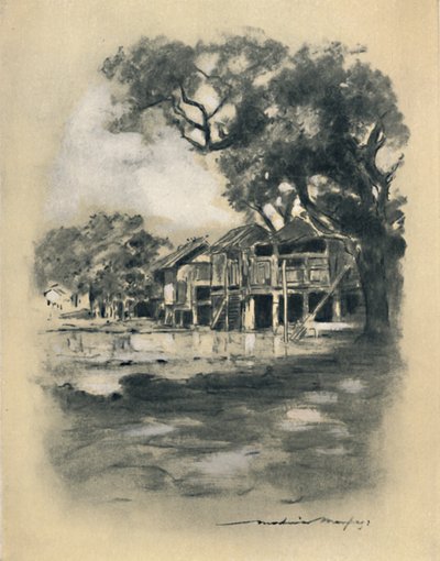 „Wioska górska”, 1903 r. autorstwa Mortimer L Menpes