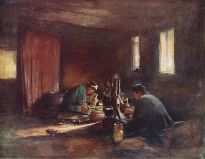 „Robotnicy brązowi”, c1887, 1901 autorstwa Mortimer L Menpes