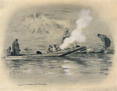 Rodzina plemienia nomadów, 1903 autorstwa Mortimer L Menpes