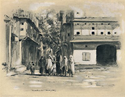 „Muzułmanka”, 1903 autorstwa Mortimer L Menpes