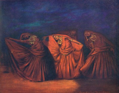 „Dziewczyny Nautch”, 1903 autorstwa Mortimer L Menpes