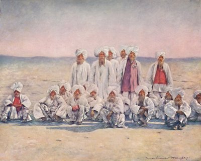 „Dnia Durbar”, 1903 autorstwa Mortimer L Menpes