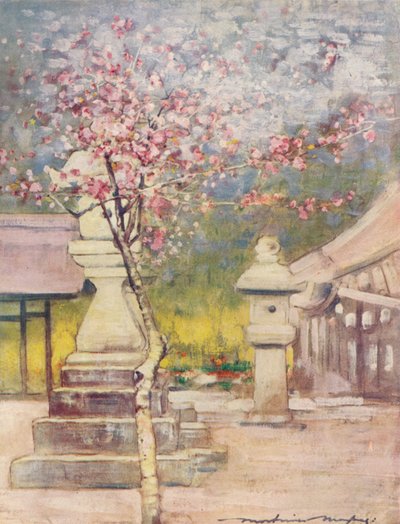 „Kwiat brzoskwini”, c1887, 1901 autorstwa Mortimer L Menpes