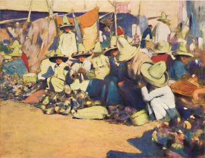 „Puebla”, 1903 autorstwa Mortimer L Menpes