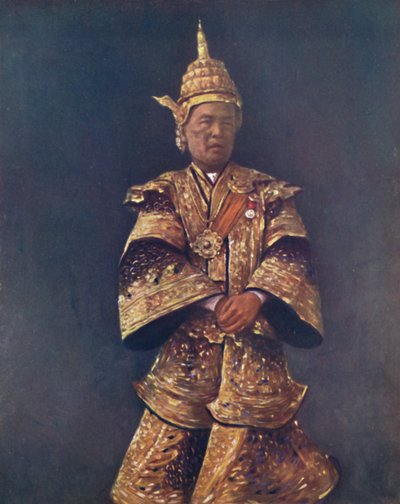 „Shan Chef w Durbar”, 1903 autorstwa Mortimer L Menpes