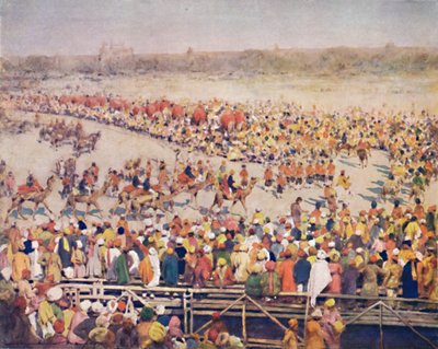 „Wejście państwa”, 1903 autorstwa Mortimer L Menpes