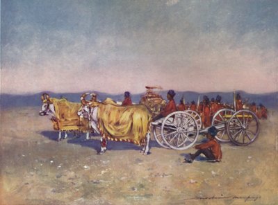 „Złote i srebrne działa z Barody, 1903” autorstwa Mortimer L Menpes
