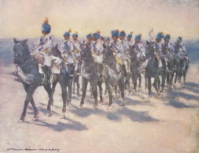 Cesarski Korpus Kadetów w Durbar, 1903 autorstwa Mortimer L Menpes
