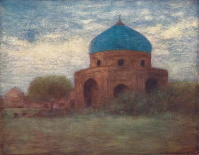„Kopuła porcelanowa, Amritsar”, 1903 r. autorstwa Mortimer L Menpes