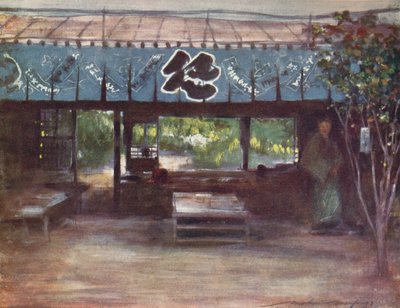 Herbaciarnia Smukłego Drzewa, c1887, 1901 autorstwa Mortimer L Menpes