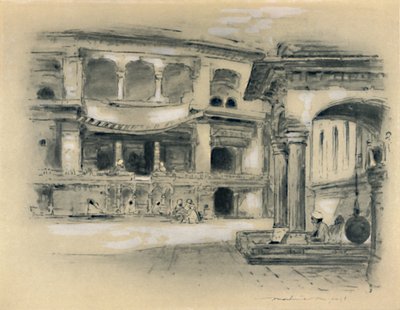 „Miasto Amritsar”, 1903 autorstwa Mortimer L Menpes