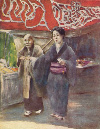 „Młodość i wiek”, c1887, 1901 autorstwa Mortimer L Menpes