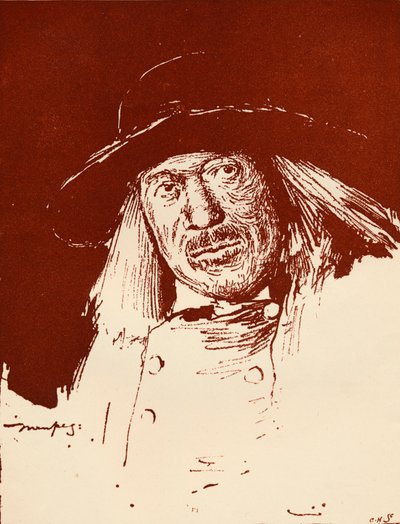 Chłop z Bretanii, ok. 1898 r. autorstwa Mortimer Ludington Menpes