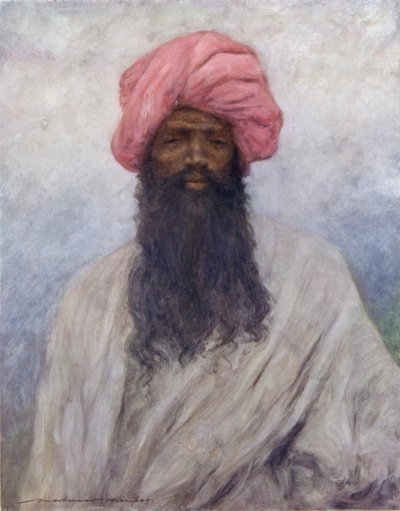 Typowy Baluch (kolor lito) autorstwa Mortimer Ludington Menpes