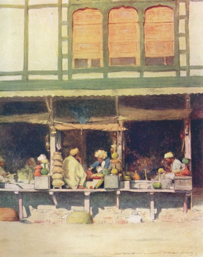Sklep niesklasyfikowany, 1905 autorstwa Mortimer Ludington Menpes