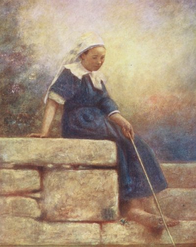 Godziny bezczynności (druk kolorowy) autorstwa Mortimer Ludington Menpes