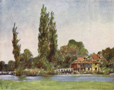 Iffley autorstwa Mortimer Ludington Menpes