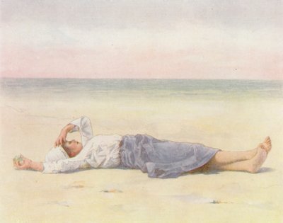 W oku słońca (kolorowa litografia) autorstwa Mortimer Ludington Menpes