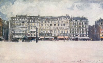 Na Placu Hotelu De Ville autorstwa Mortimer Ludington Menpes