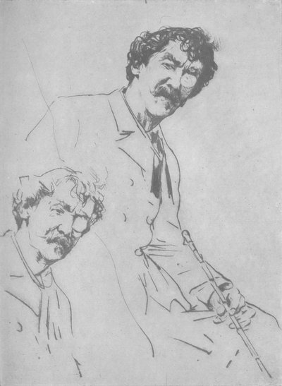 Studia portretowe, ok. 1880, 1904 autorstwa Mortimer Ludington Menpes
