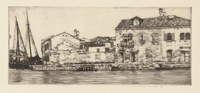 Giudecca autorstwa Mortimer Menpes