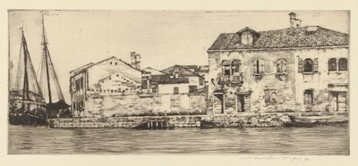 Giudecca, Wenecja autorstwa Mortimer Menpes