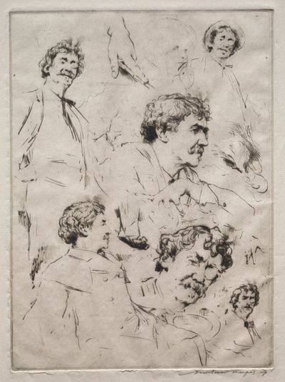 Jamesa MacNeilla Whistlera. autorstwa Mortimer Menpes