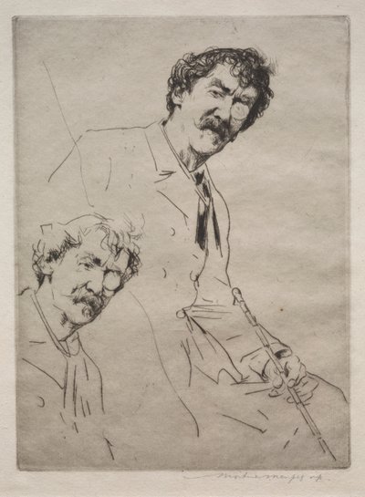 Jamesa MacNeilla Whistlera. autorstwa Mortimer Menpes
