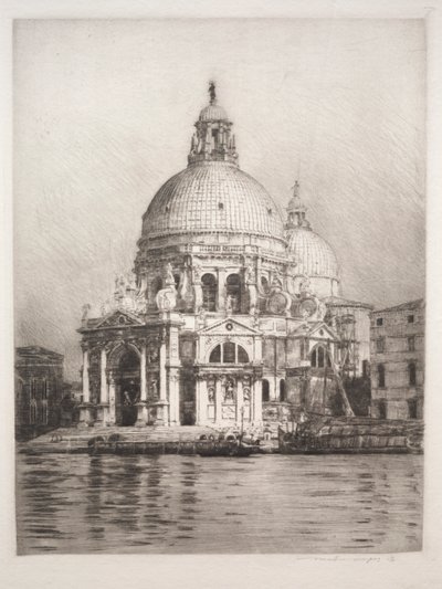 Santa Maria Della Salute # 1 autorstwa Mortimer Menpes