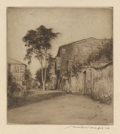 Ulica Sycylijska autorstwa Mortimer Menpes