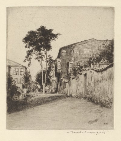 Ulica Sycylijska autorstwa Mortimer Menpes
