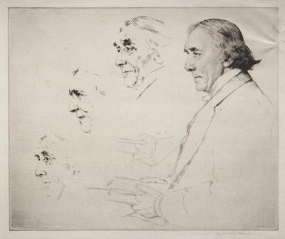 Sir Henry Irving autorstwa Mortimer Menpes
