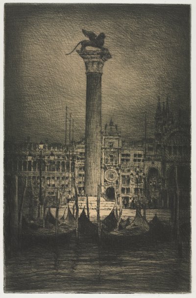 Plac św. Marka autorstwa Mortimer Menpes