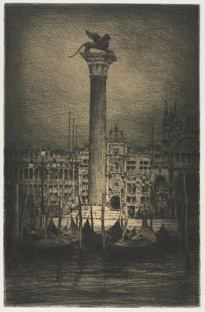 Plac św. Marka, 1910. autorstwa Mortimer Menpes