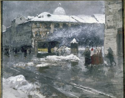 Stary Mediolan autorstwa Mose Bianchi