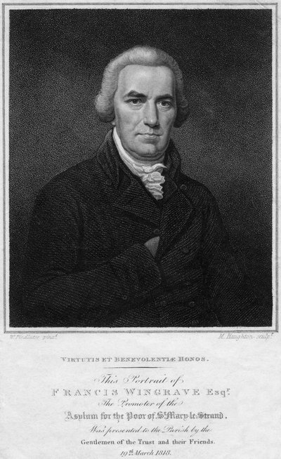 Francis Winggrave c1789-1823, 1818. autorstwa Moses Haughton