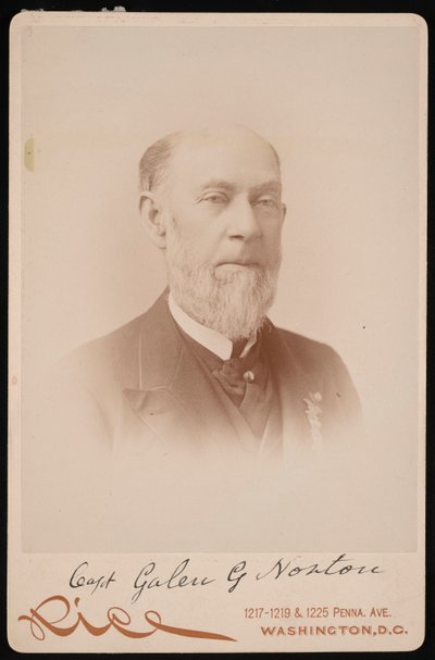 Portret kapitana Galena G. Nortona, 1891. autorstwa Moses P. Rice