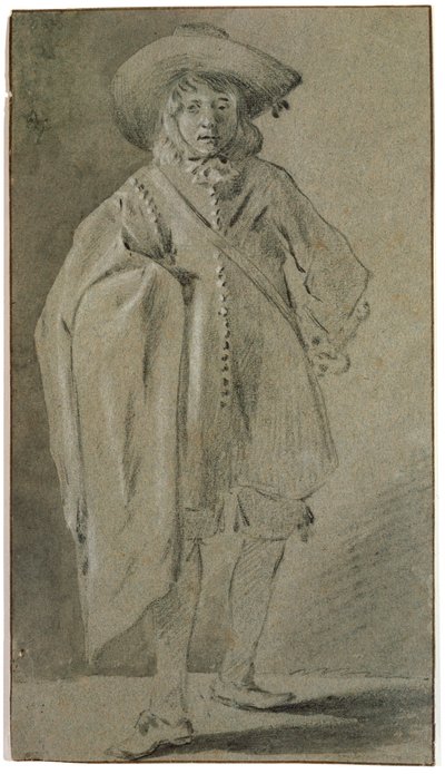 Autoportret, lata 60. XVI wieku autorstwa Moses Ter Borch