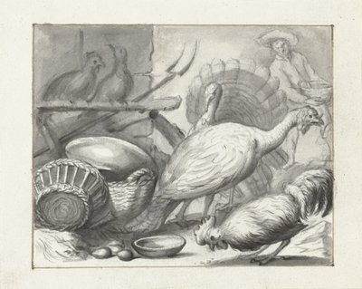 Syn marnotrawny jako świniopas autorstwa Moses Ter Borch