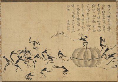 Festiwal Owadów, 1600-1800. autorstwa Motsurin Jōtō