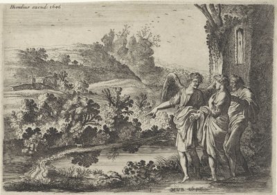 Tobiasz, Tobit i Anioł Historia Tobiasza (tytuł serii) autorstwa Moyses van Wtenbrouck