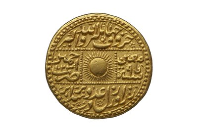Moneta Mogołów (złota) autorstwa Mughal School