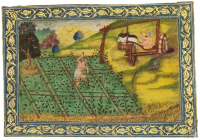 Scena duszpasterska autorstwa Mughal School