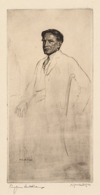 Dr Eugene A. Noble autorstwa Muirhead Bone