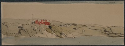 Wjazd do Bergen autorstwa Muirhead Bone